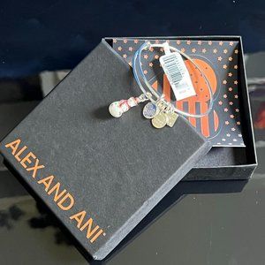 SOLD charm bangle-Silver-Snowman